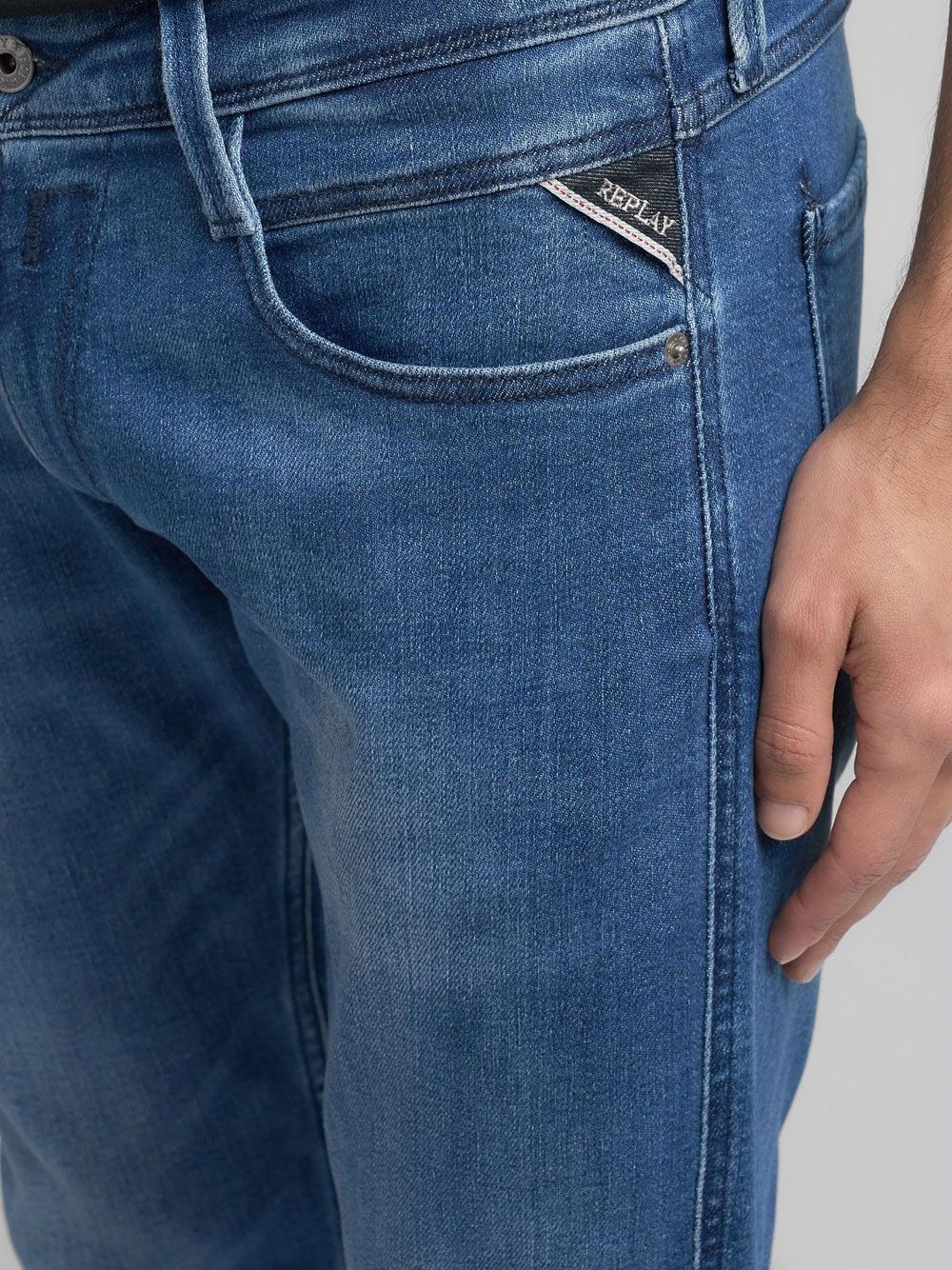 Pantalone Replay Uomo - Blu