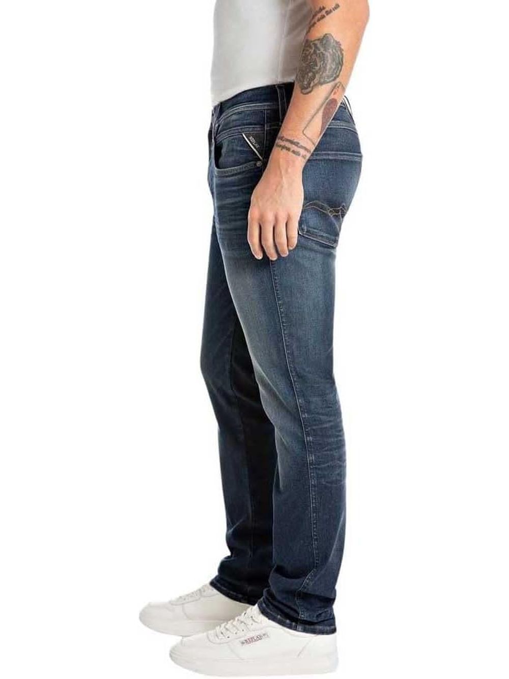 Pantalone Replay Uomo - Blu