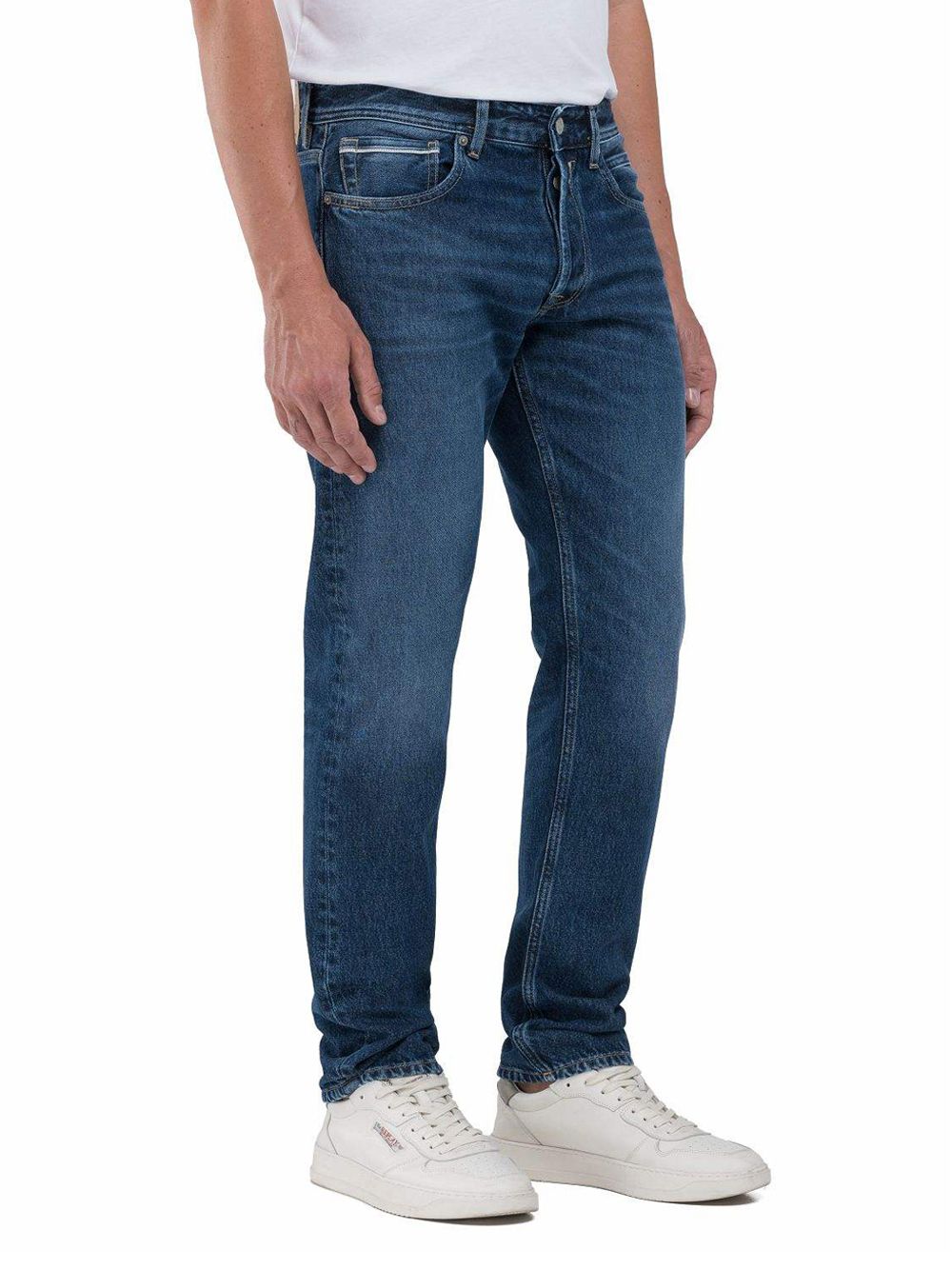 Pantalone Replay Uomo - Blu