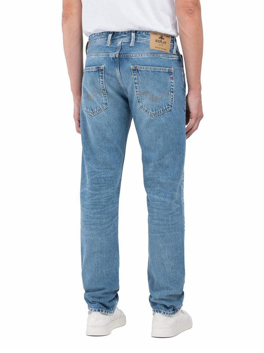 Pantalone Replay Uomo - Blu