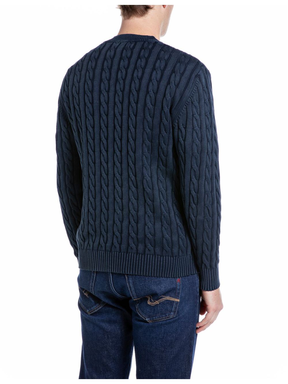 Pullover Replay Uomo - Blu Replay Angolo dello Sport