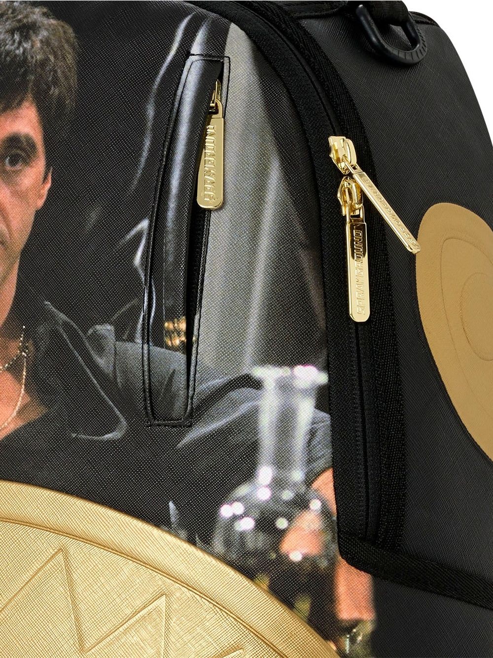 Zaino Sprayground SCARFACE GOLD EMBOSSED Uomo - Oro