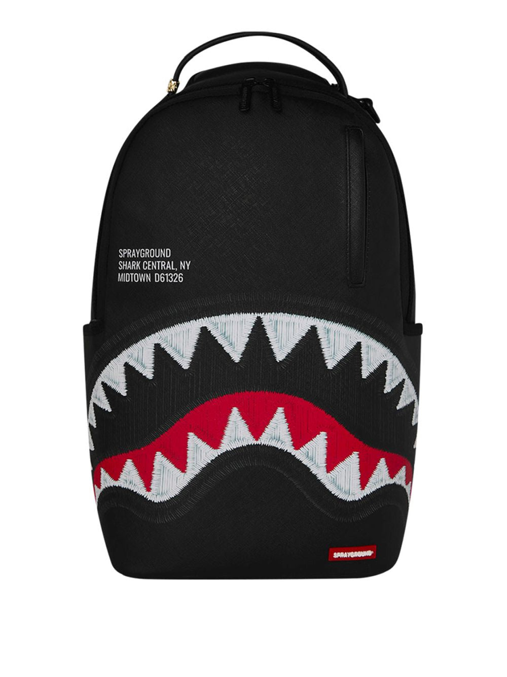 Zaino Sprayground SHARK CENTRAL EMBROIDERED SHARK Uomo - Nero