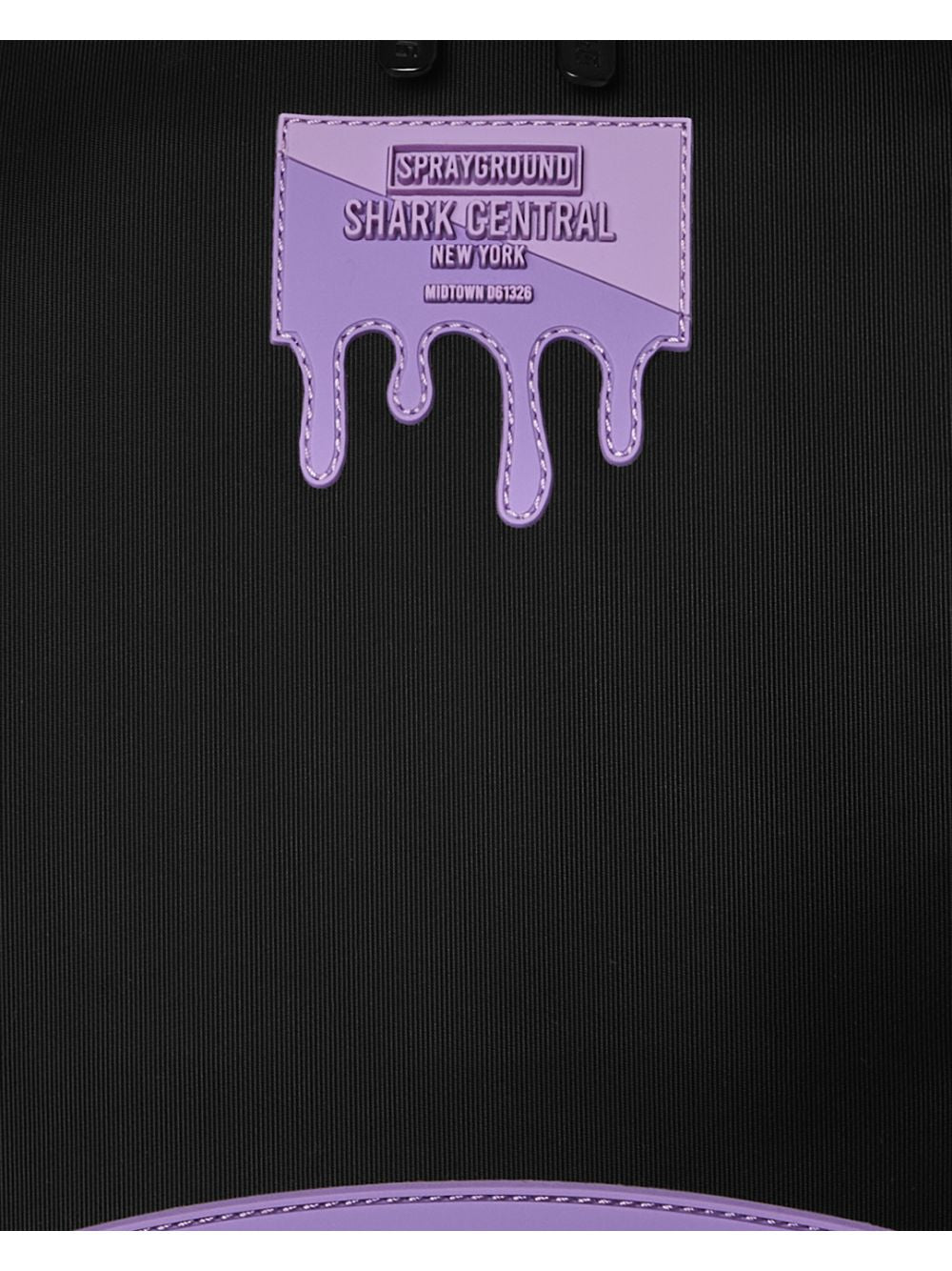 Zaino Sprayground SHARK CENTRAL LIGHT PURPLE BACKPACK Uomo - Nero