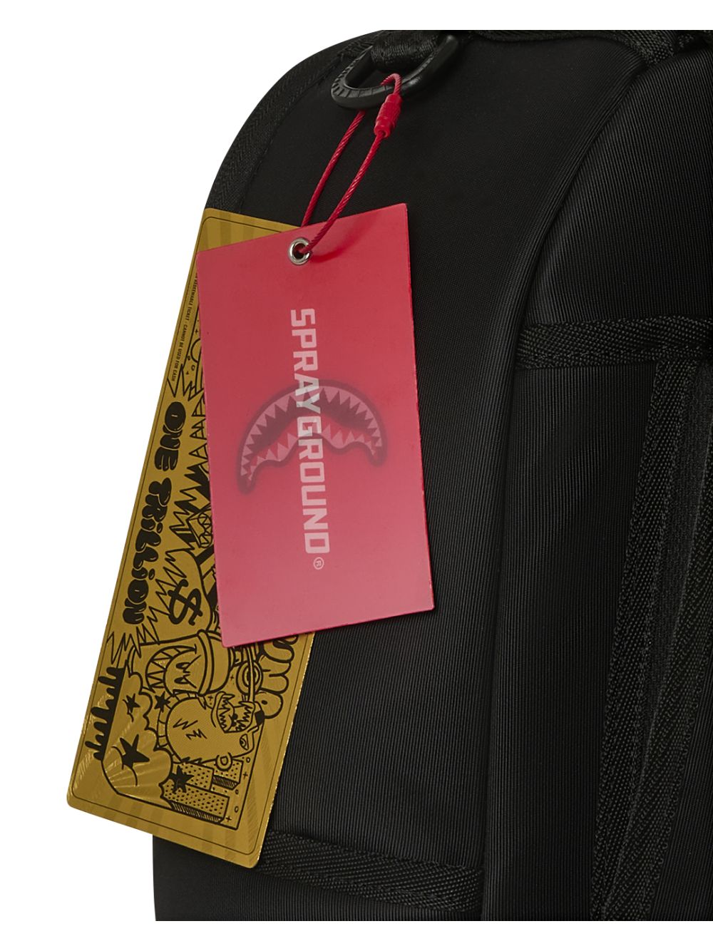 Zaino Sprayground SHARK CENTRAL LIGHT PURPLE BACKPACK Uomo - Nero