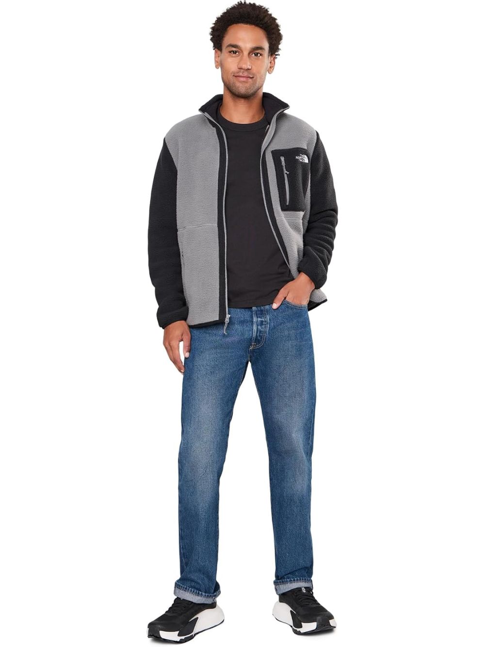 Pile The North Face YUMIORI FULL Z Uomo - Grigio