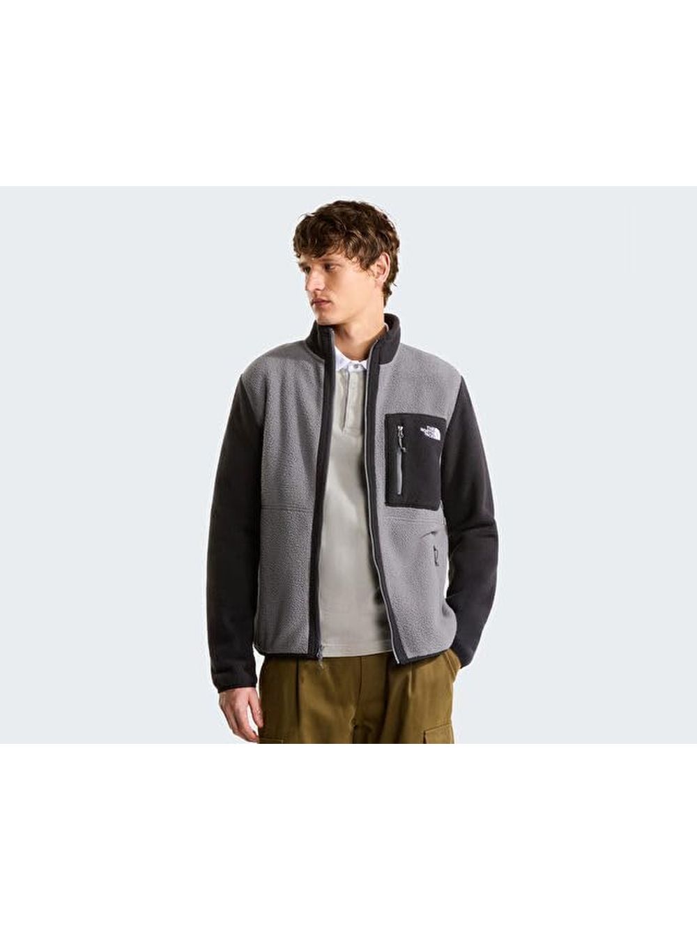 Pile The North Face YUMIORI FULL Z Uomo - Grigio