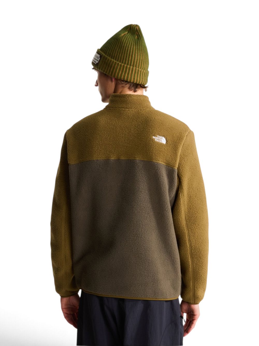 Pile The North Face YUMIORI 1/4 ZI Uomo - Verde