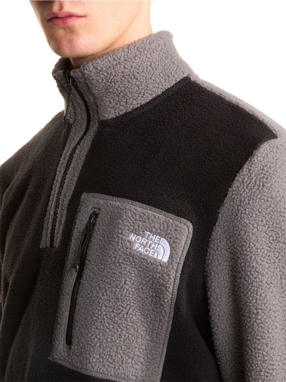 Pile The North Face YUMIORI 1/4 ZI Uomo - Nero