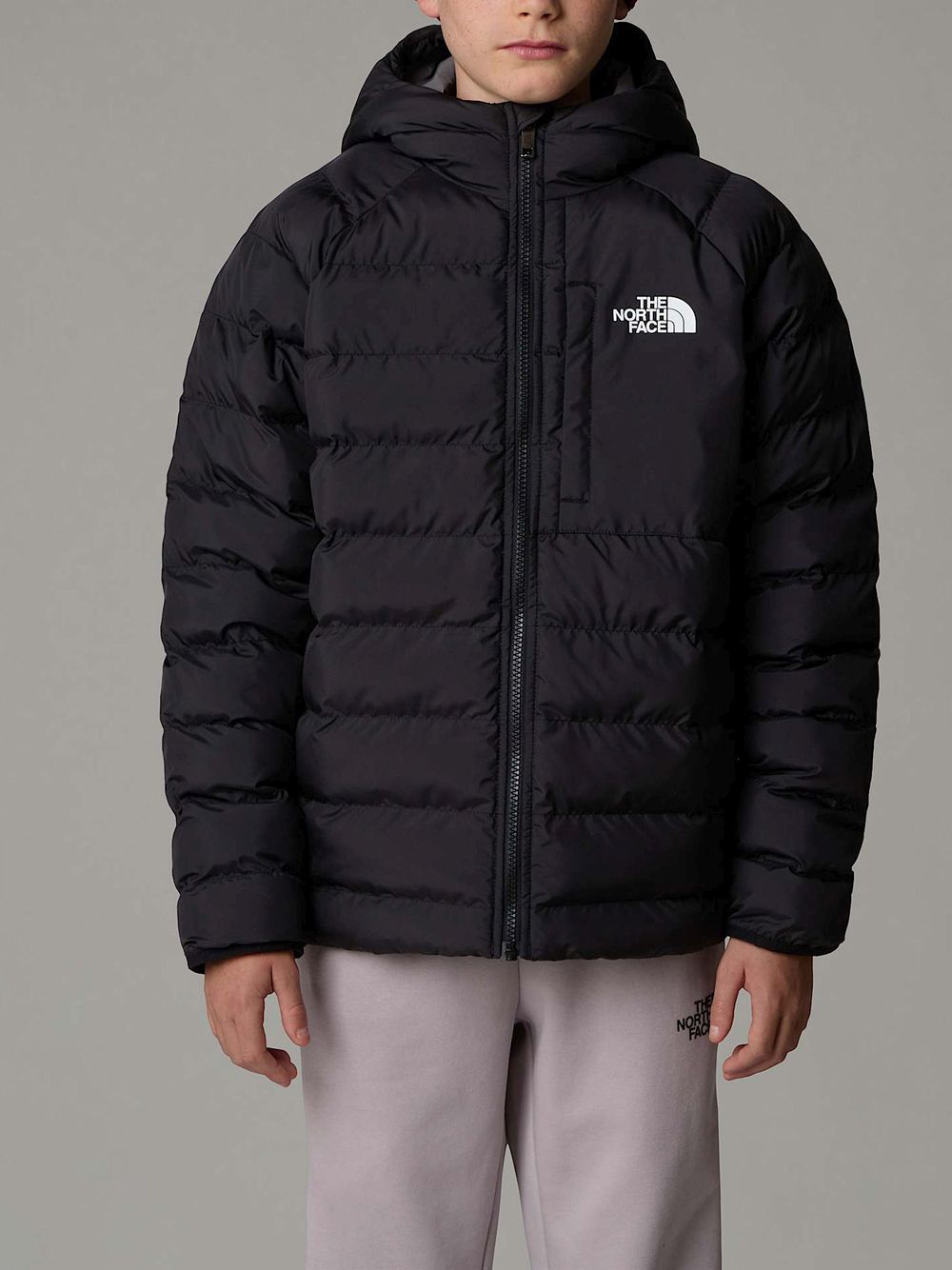 Piumino The North Face RVR PERRITO JA Bambino - Nero