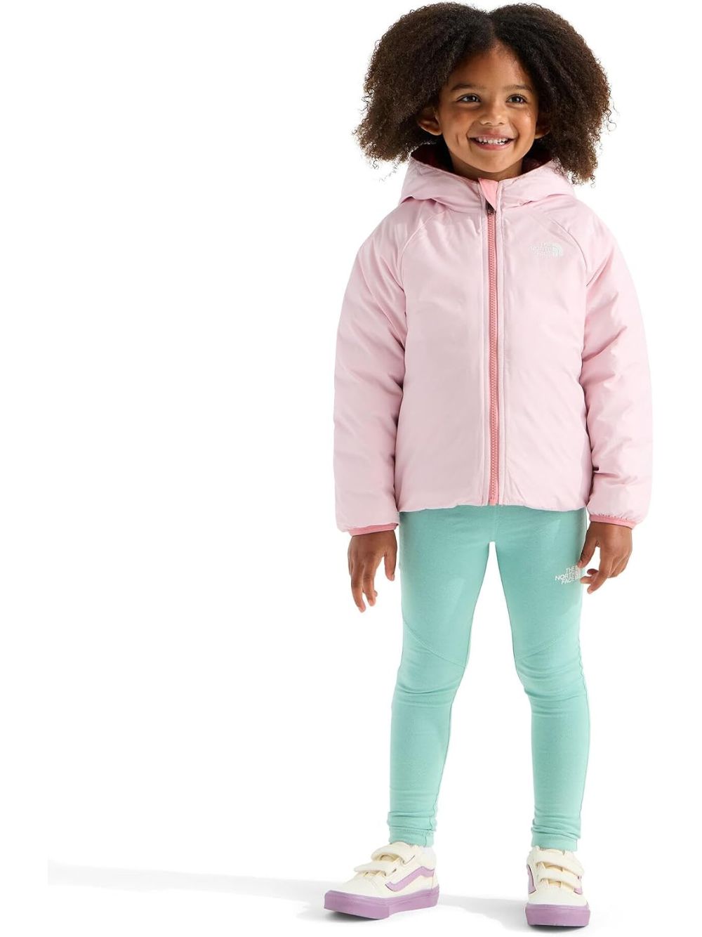 Piumino The North Face RVR PERRITO J Bambino - Rosa