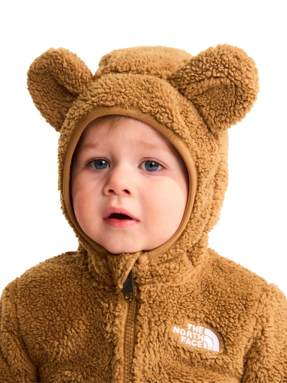 Pile The North Face CAMPSHIRE F/Z Bambino - Marrone The North Face Angolo dello Sport