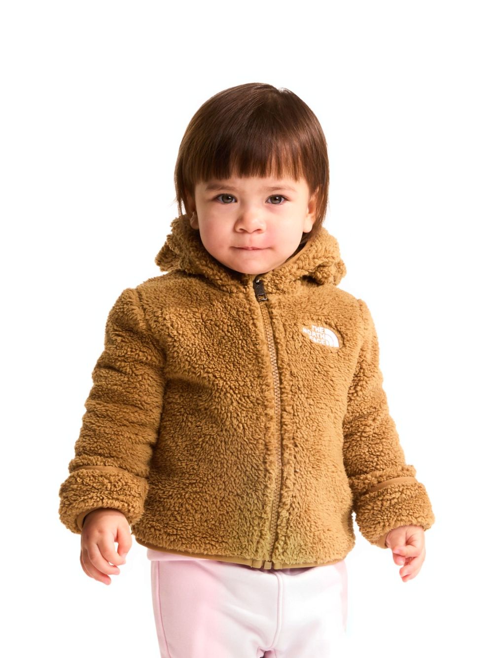 Pile The North Face CAMPSHIRE F/Z Bambino - Marrone The North Face Angolo dello Sport