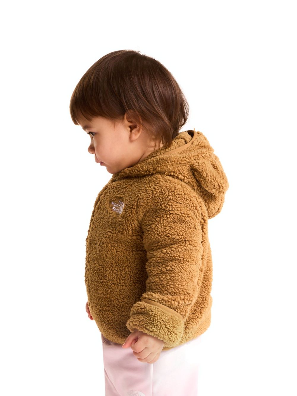 Pile The North Face CAMPSHIRE F/Z Bambino - Marrone The North Face Angolo dello Sport