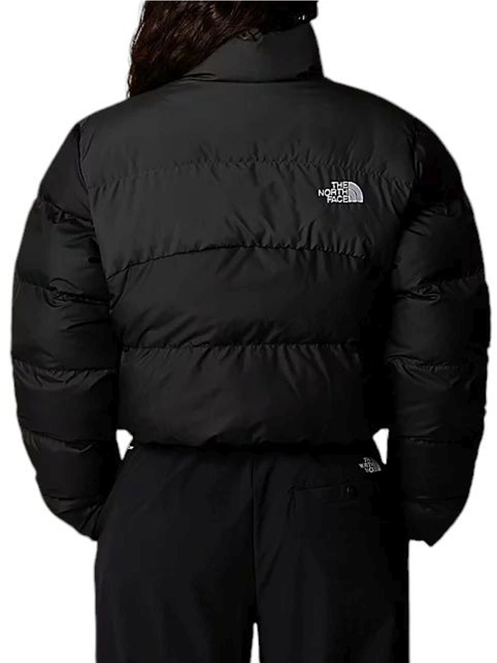 Giubbotto The North Face CROPPED SAIKUR Donna - Nero
