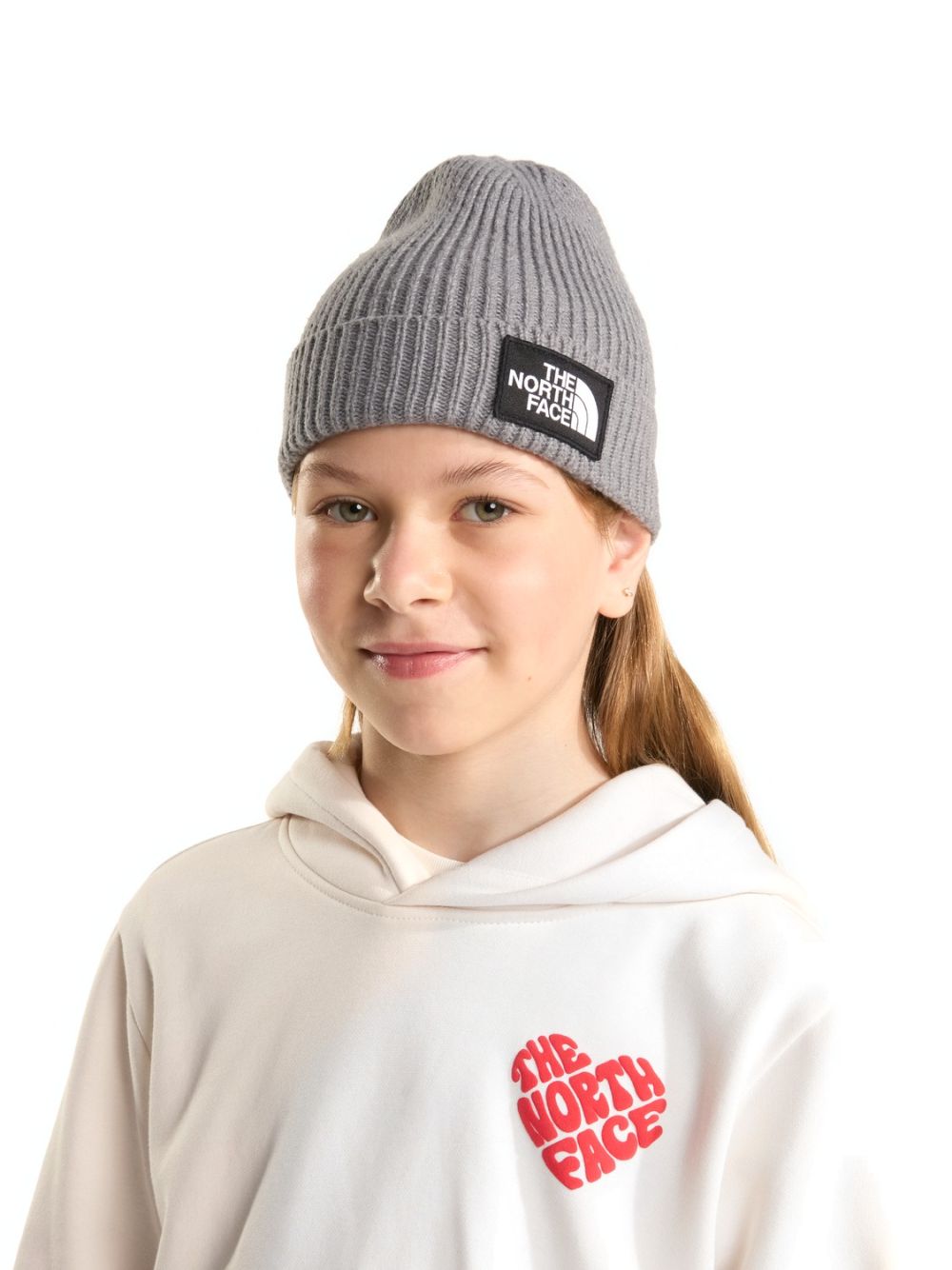 Cappello The North Face LOGO BX CFD B Unisex - Grigio The North Face Angolo dello Sport