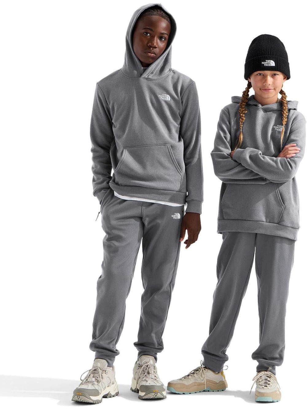 Felpa The North Face EVOLTN SD PO Bambino - Grigio