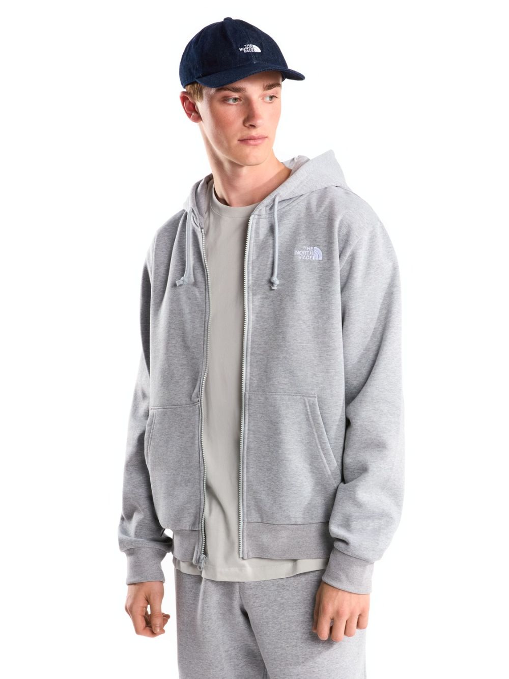 Felpa The North Face EVO SD REG FZ Uomo - Grigio