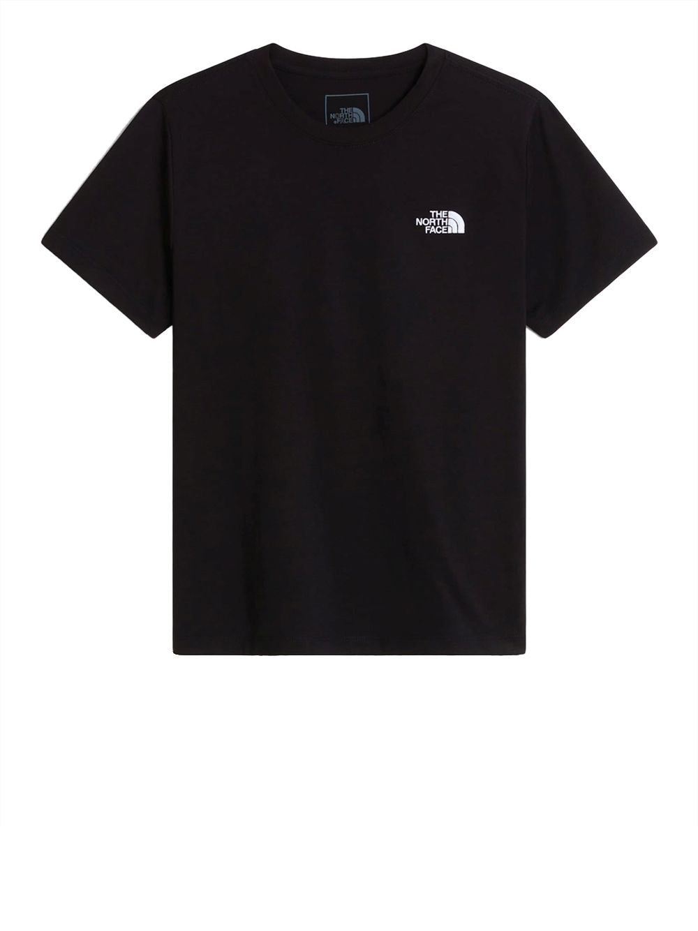 T-shirt The North Face EVO EMB S/S T Bambino - Nero The North Face Angolo dello Sport