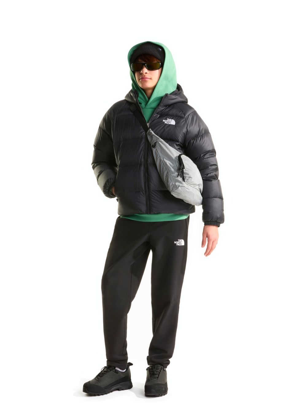 Giubbino The North Face HYDRENALITE JK Bambino - Nero The North Face Angolo dello Sport