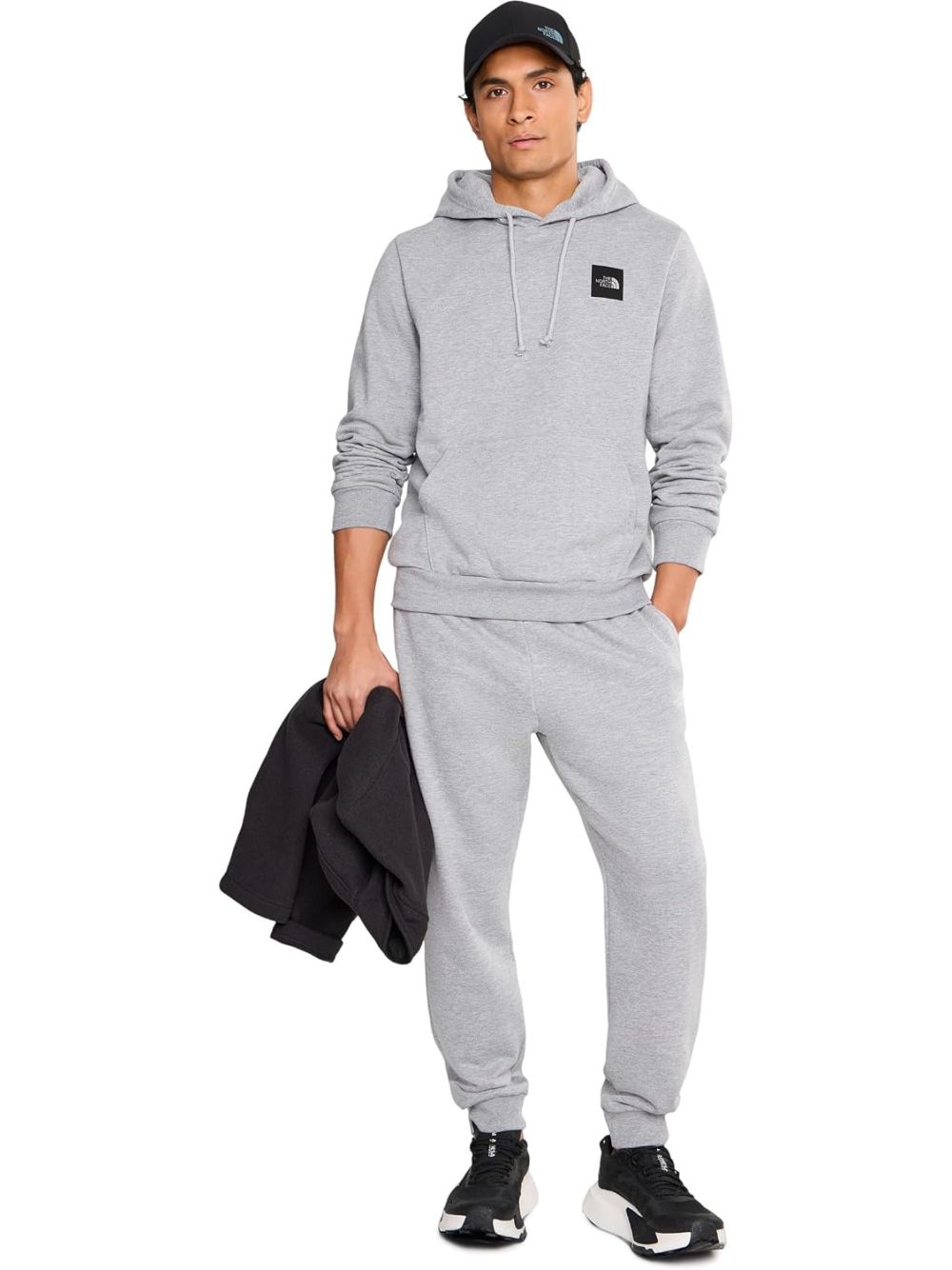 Felpa The North Face BOX HD REG HD Uomo - Grigio