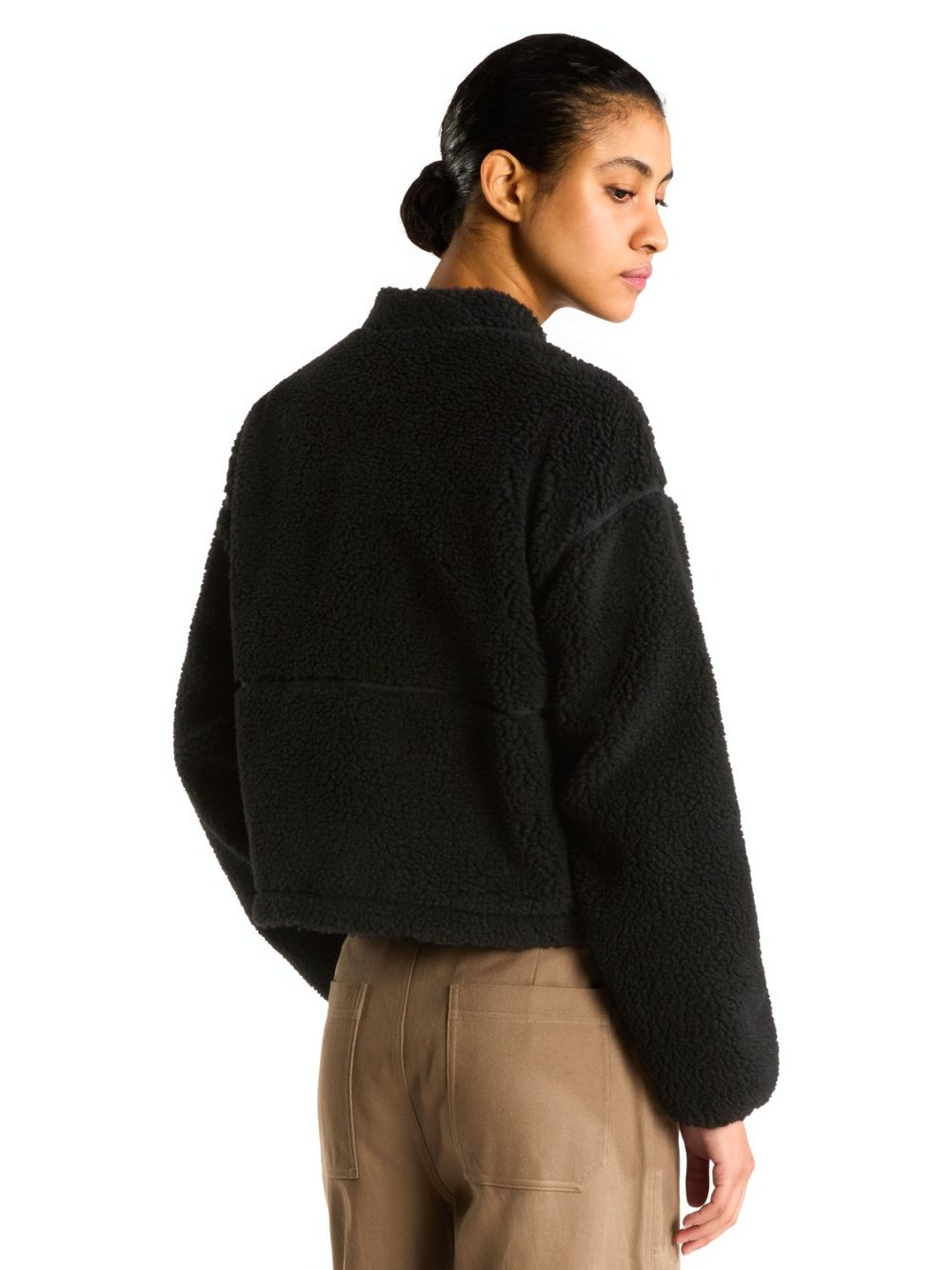 Pile The North Face EXT PLE 2 FZ J Donna - Nero