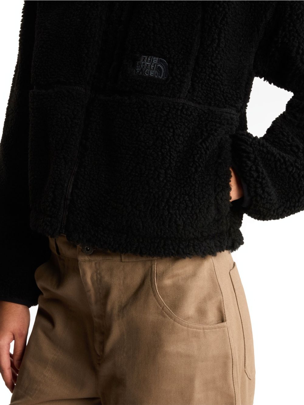 Pile The North Face EXT PLE 2 FZ J Donna - Nero