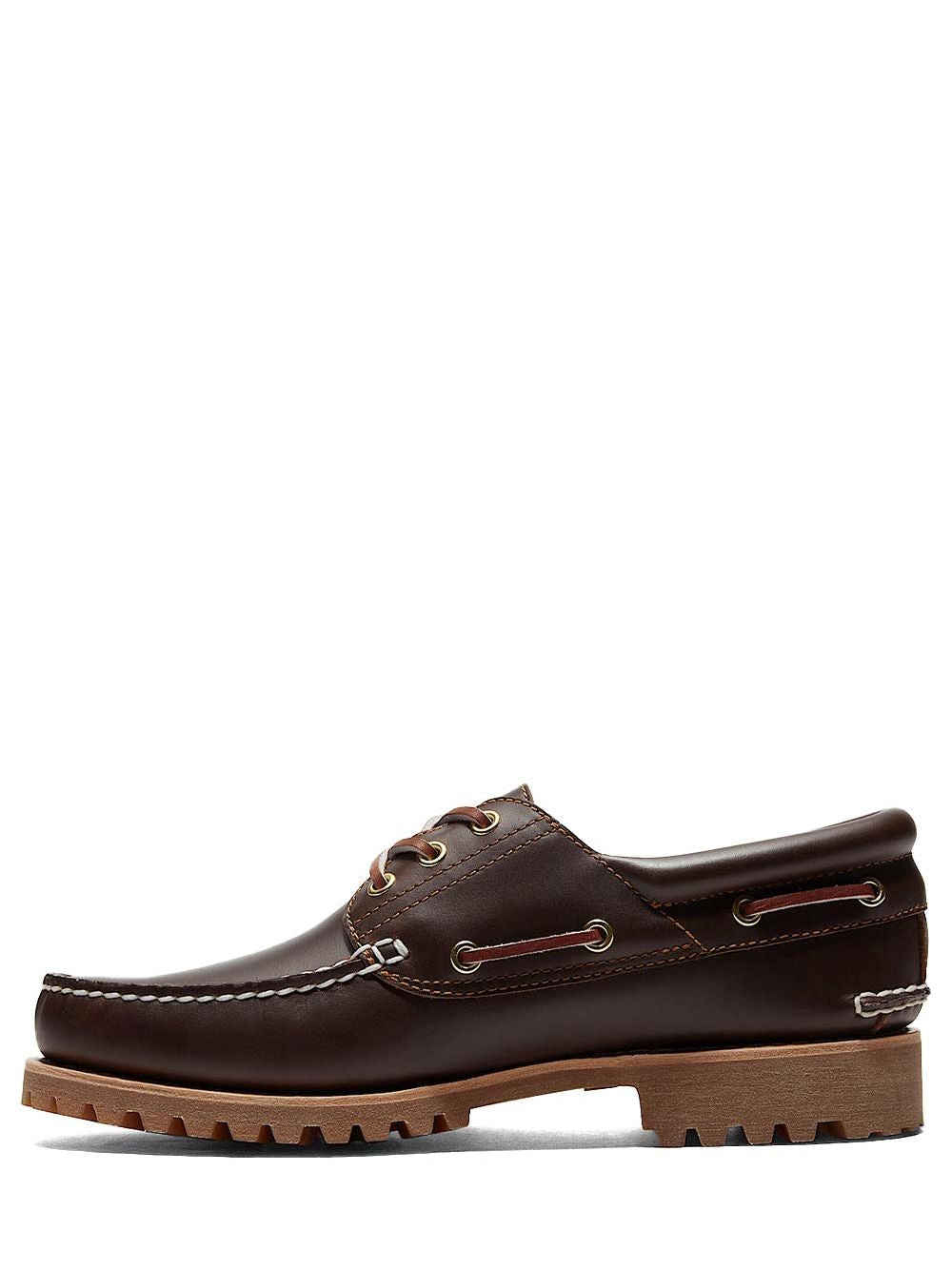 Mocassini Timberland Authentic 3-Eye Lug Handsewn Uomo - Marrone