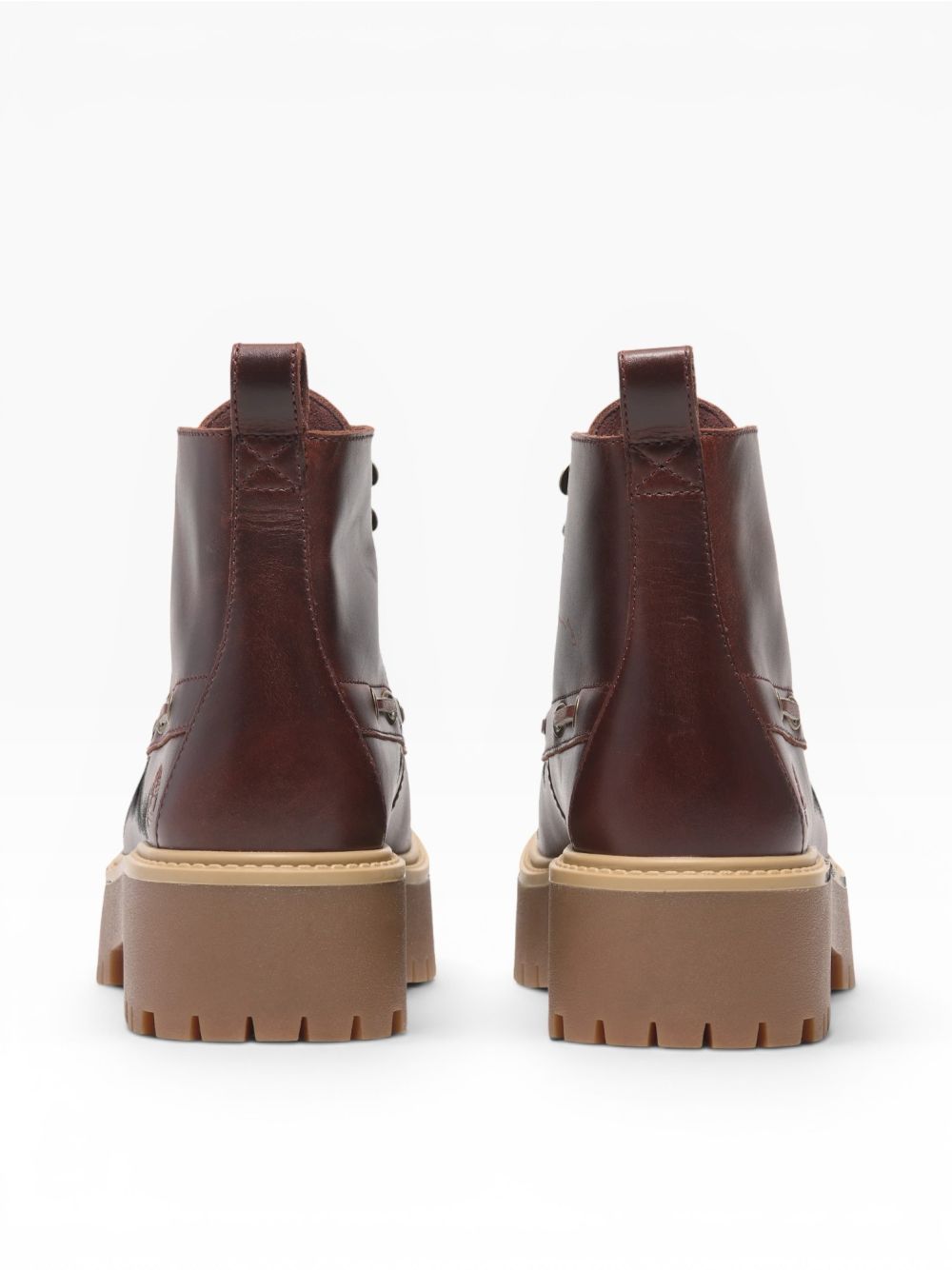 Stivaletti Timberland STONE STREET MID LACE UP BOOT FULL GRAIN Donna - Bordeaux