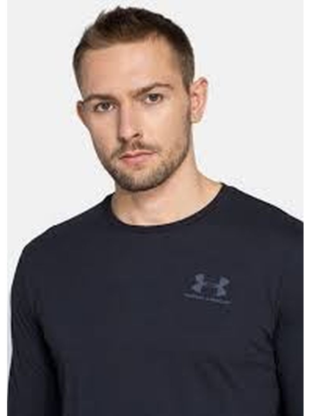 T-shirt Sportiva Under Armour SPORTSTYLE LEFT CHEST LS Uomo - Nero