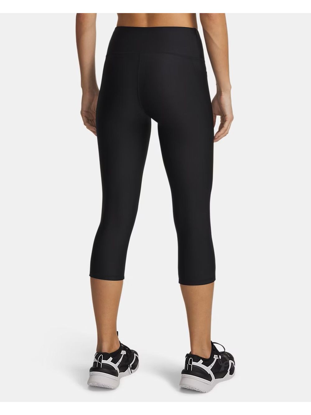 Leggings Under Armour TECH HI CAPRI Donna - Nero