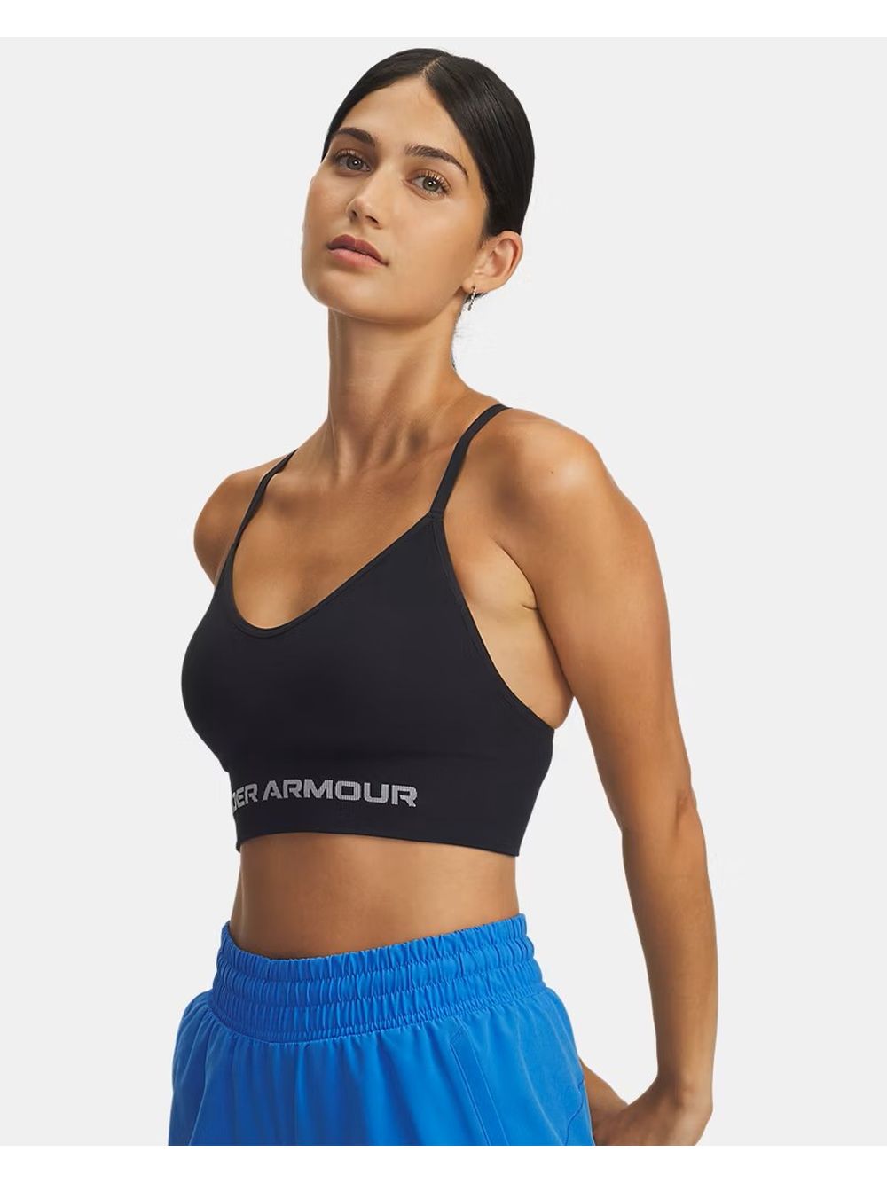 Top Sportivo Under Armour VANISH SEAMLESS LOW BRA Donna - Nero