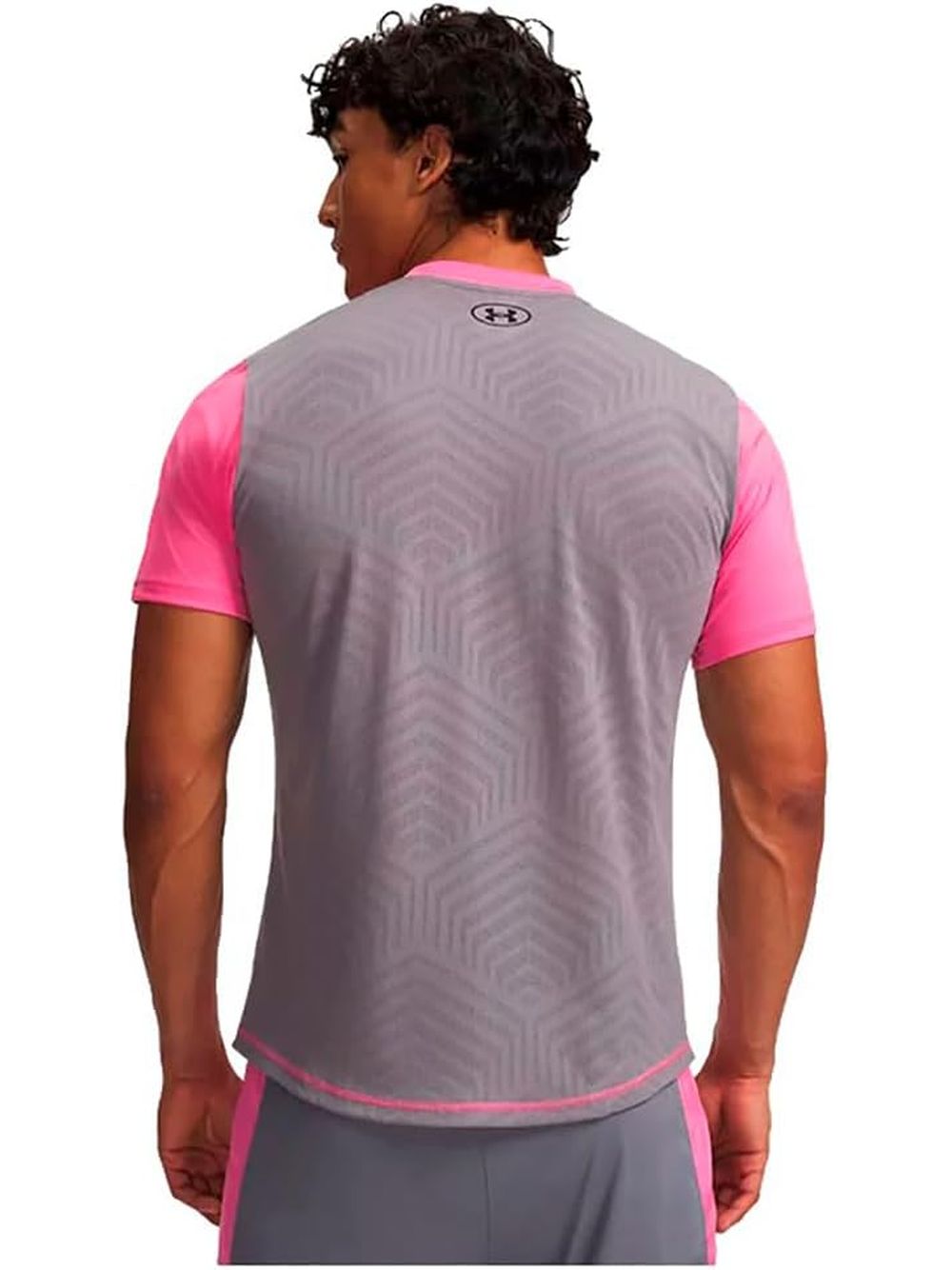 T-shirt Sportiva Under Armour M CHALLENGER PRO SS Uomo - Rosa