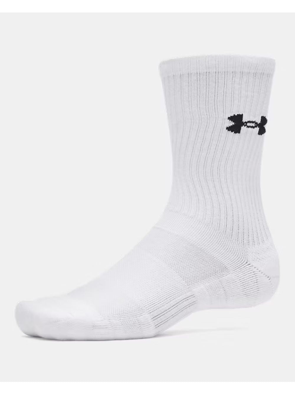 Calze Sportive Under Armour PERFORMANCE COTTON 3P CRW Unisex - Bianco