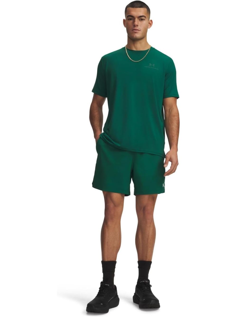 Pantaloncino Sportivo Under Armour VANISH WVEN SHORT 2.0 6IN Uomo - Verde