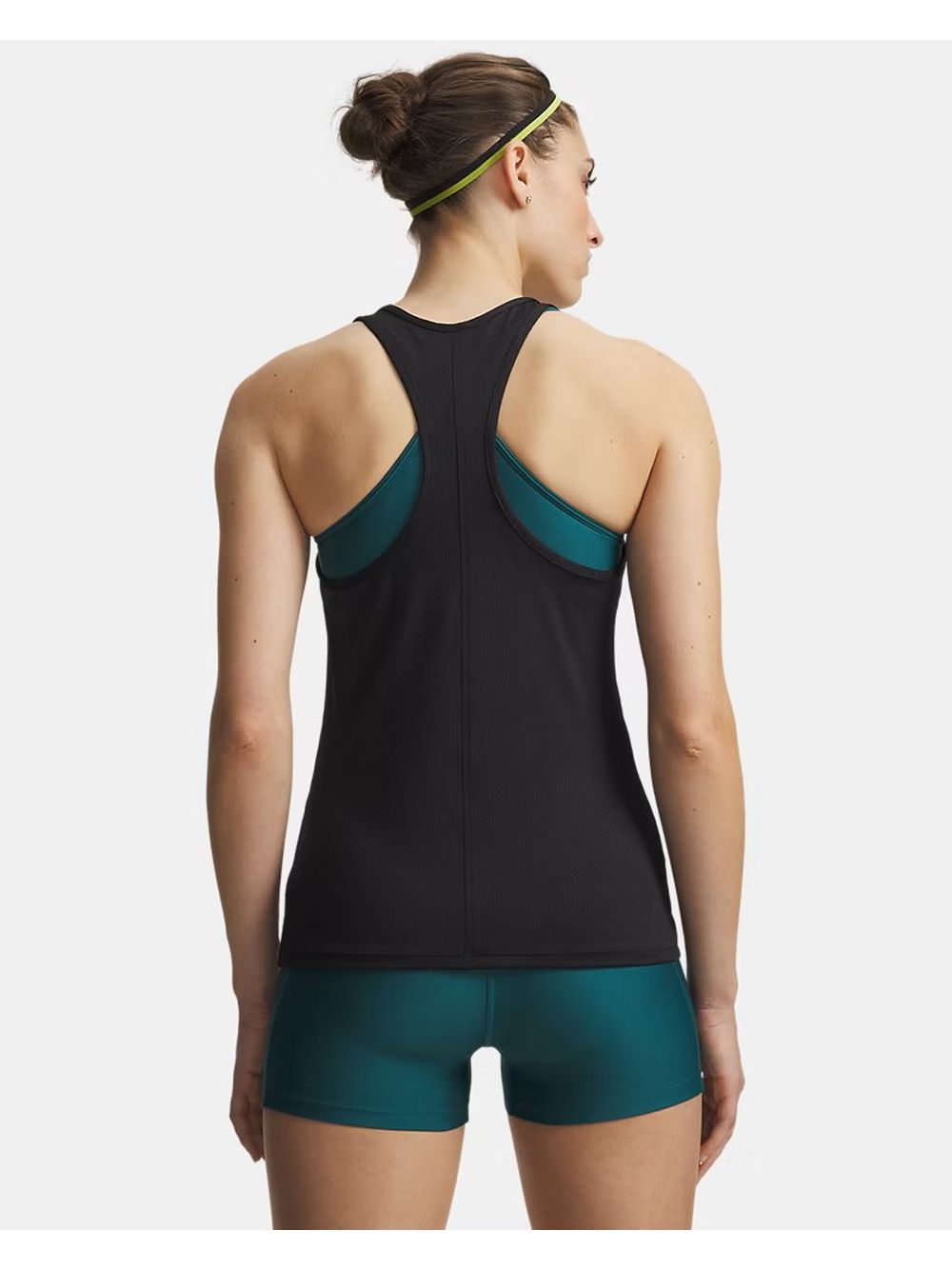 Canottiera Sportiva Under Armour TECH MESH RACER Donna - Nero