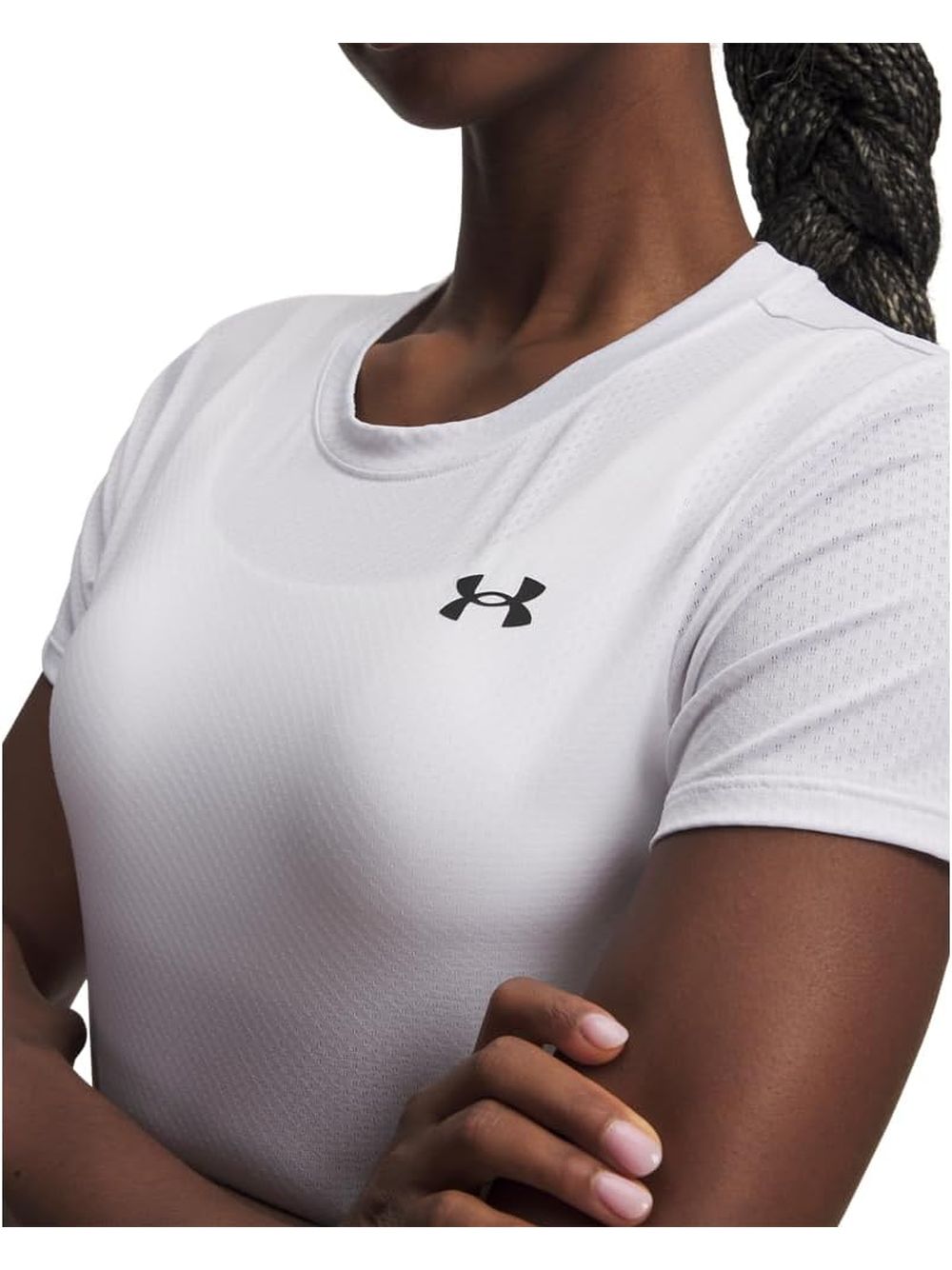 T-shirt Sportiva Under Armour TECH MESH SS Donna - Bianco
