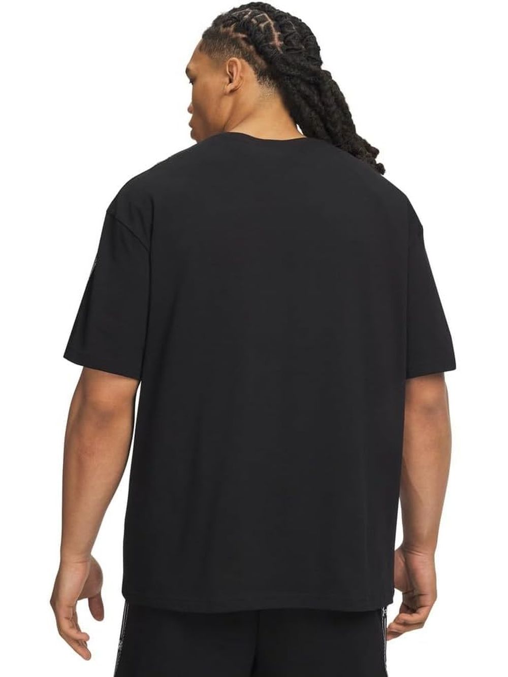 T-shirt Sportiva Under Armour ICON HWT TEE TAPED Uomo - Nero
