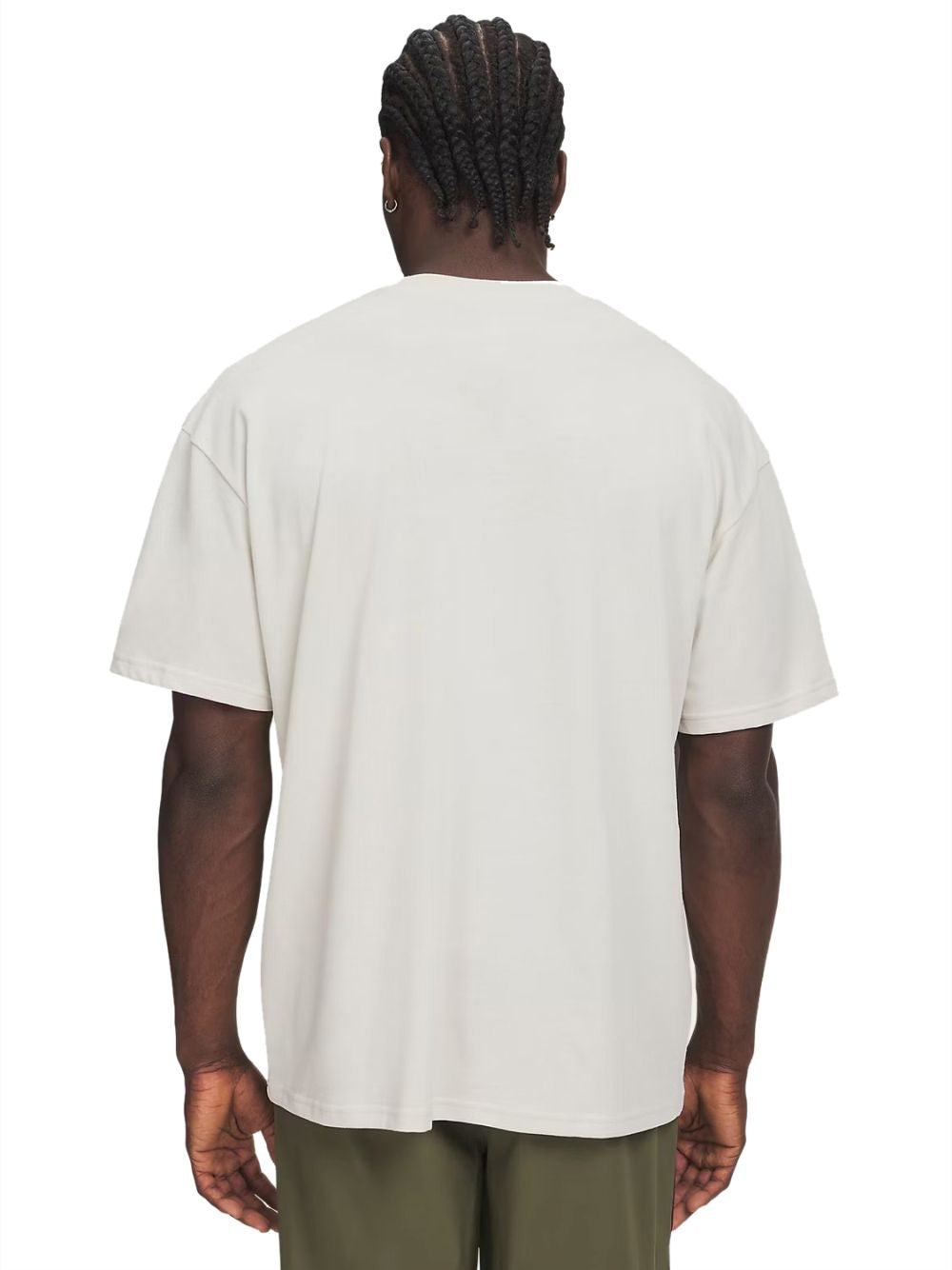 T-shirt Sportiva Under Armour M HWT METAL LOGO SS Uomo - Bianco