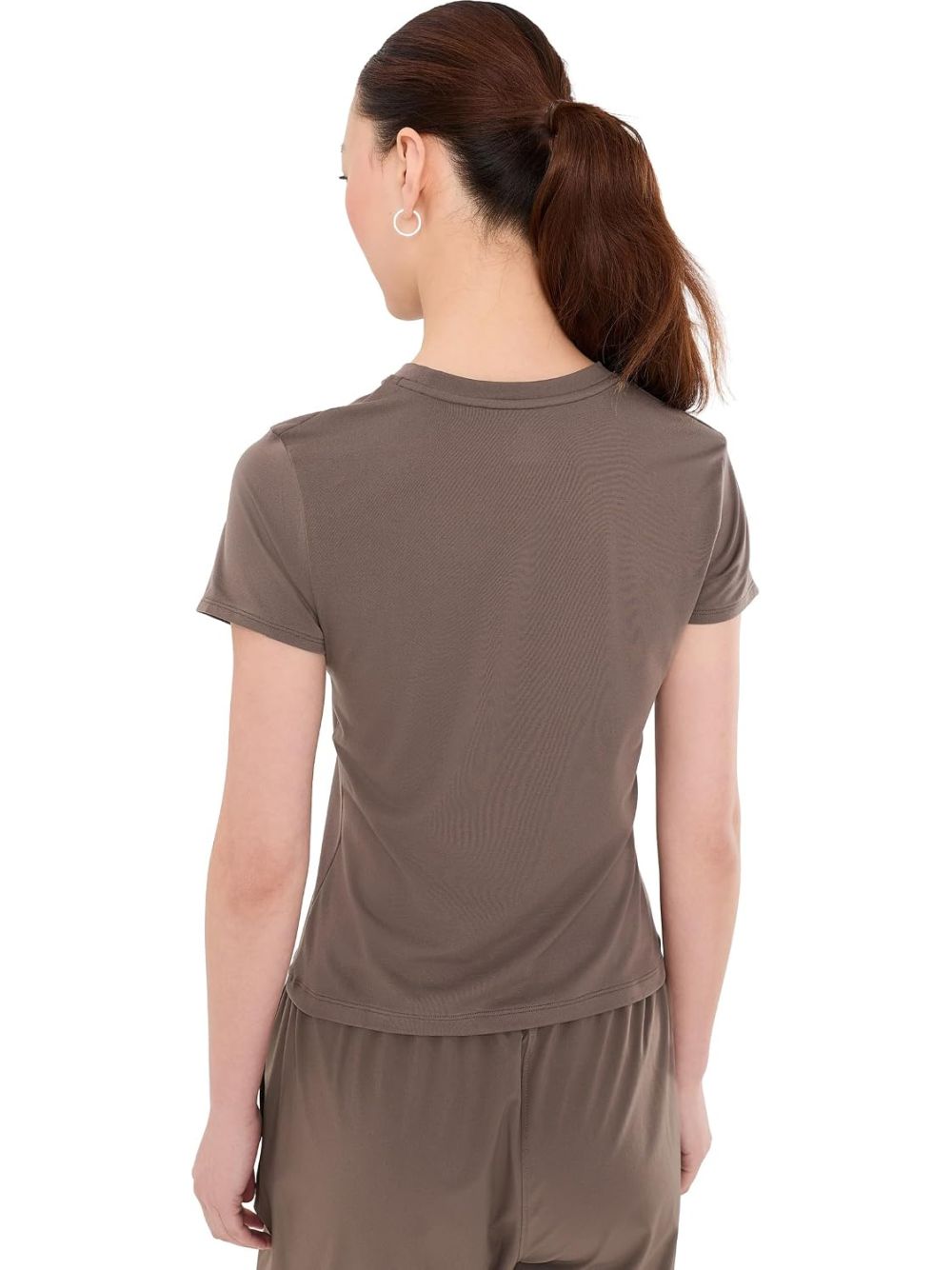 T-shirt Sportiva Under Armour MOTION FITTED SS Donna - Marrone