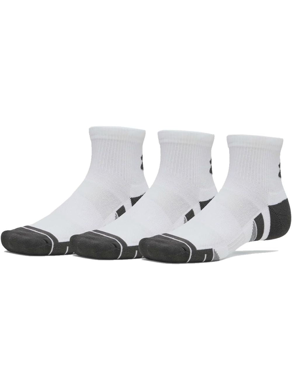 Calze Sportive Under Armour NEW UA PERF TECH 3PK QTR Unisex - Bianco