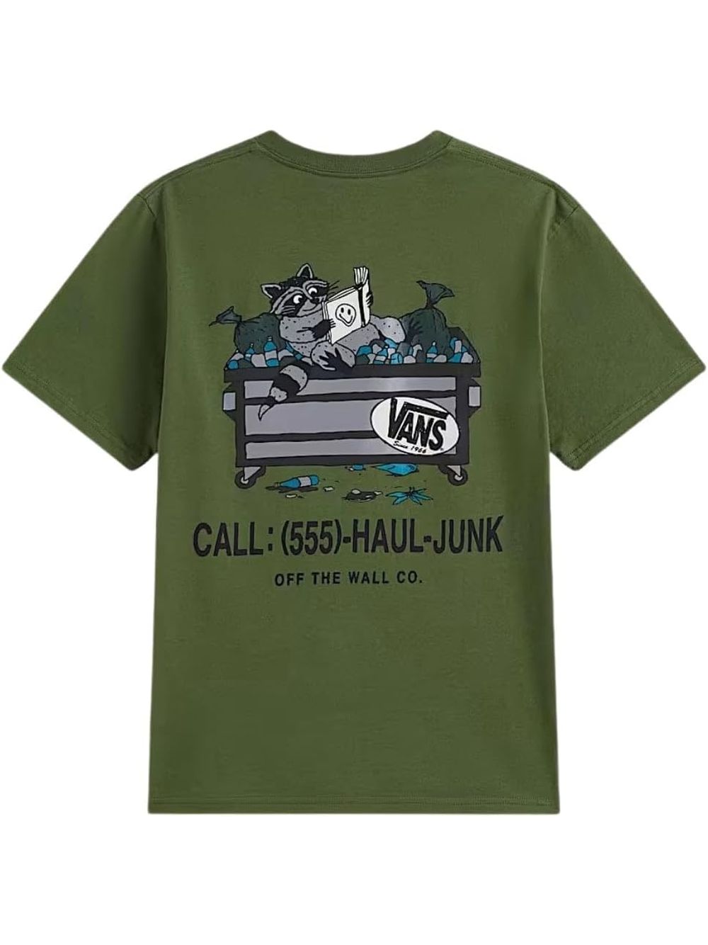 T-shirt Vans Bambino - Verde