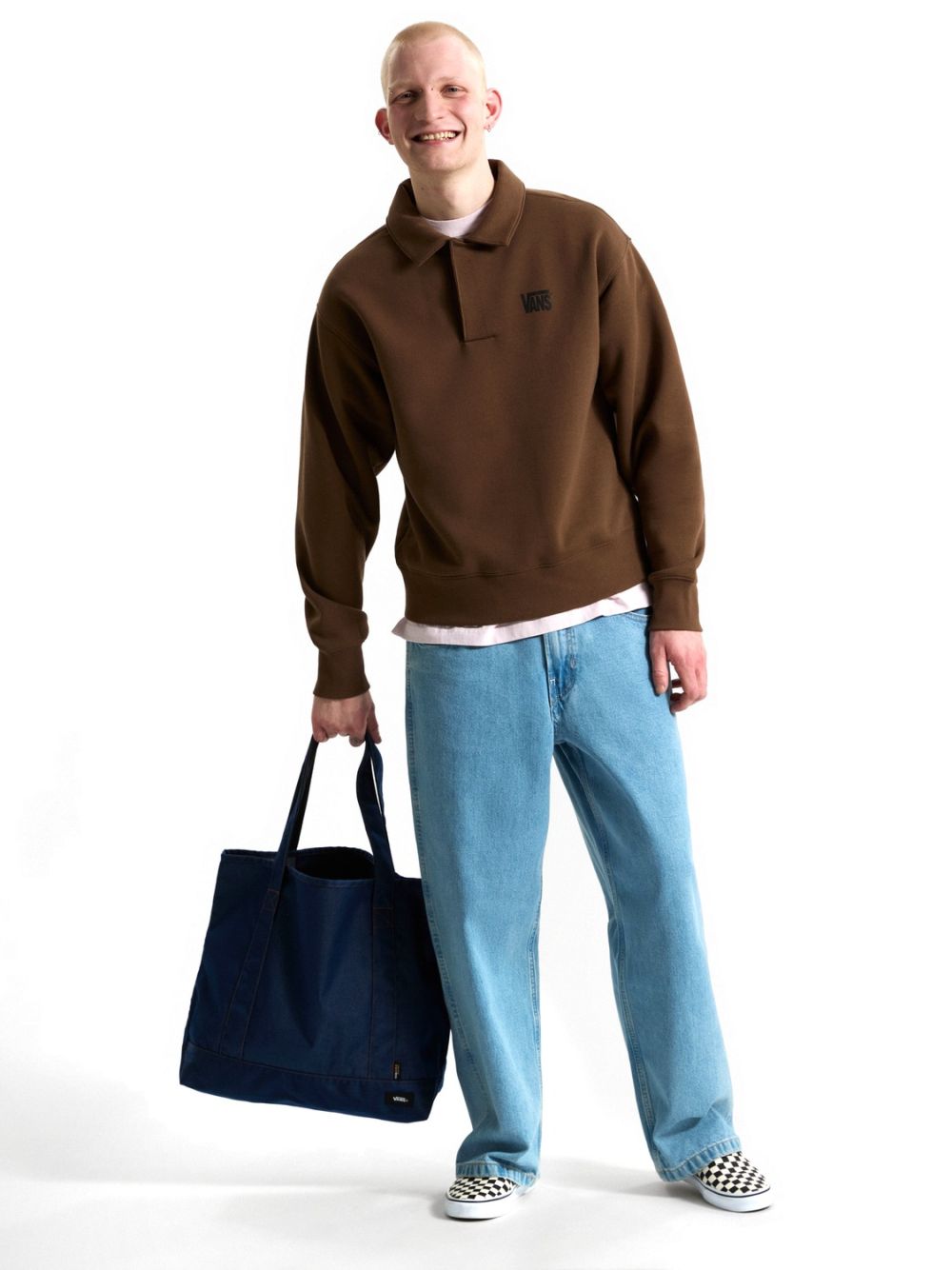 Polo Vans Uomo - Marrone