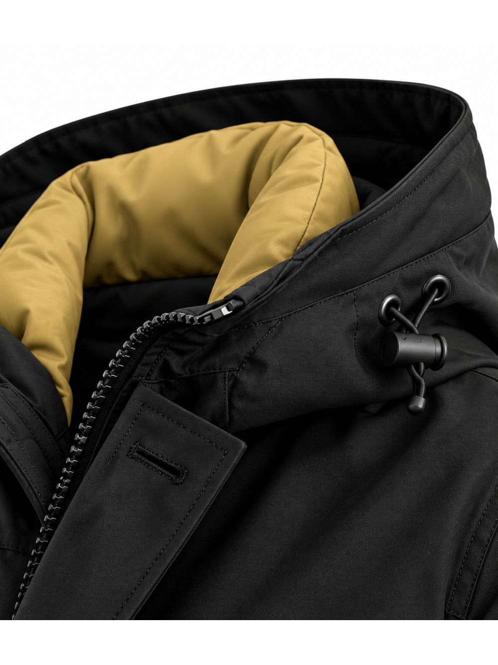 Giubbotto Woolrich POLAR DETACHABLE FUR BOMBER Uomo - Nero