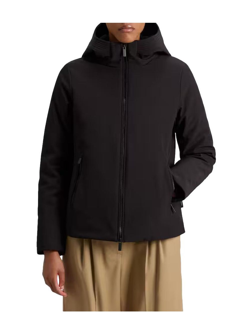 Giubbotto Woolrich FIRTH DOWN SHORT PARKA Donna - Nero