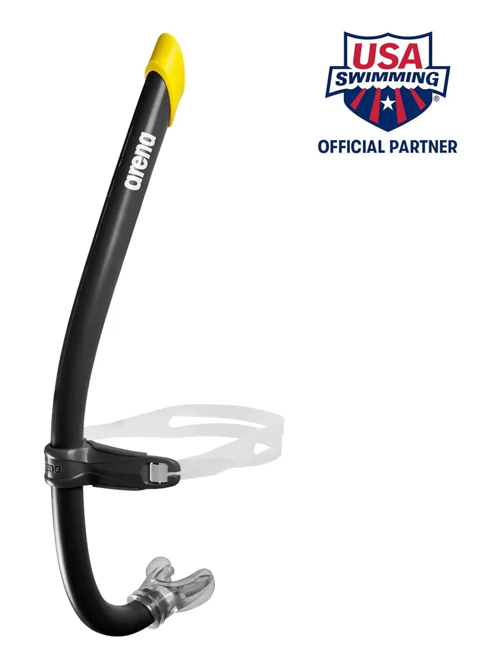 Accessori Sportivi Arena Unisex Pro Solid Lsnorkel Pro Lll Nero Arena  Angolo dello Sport