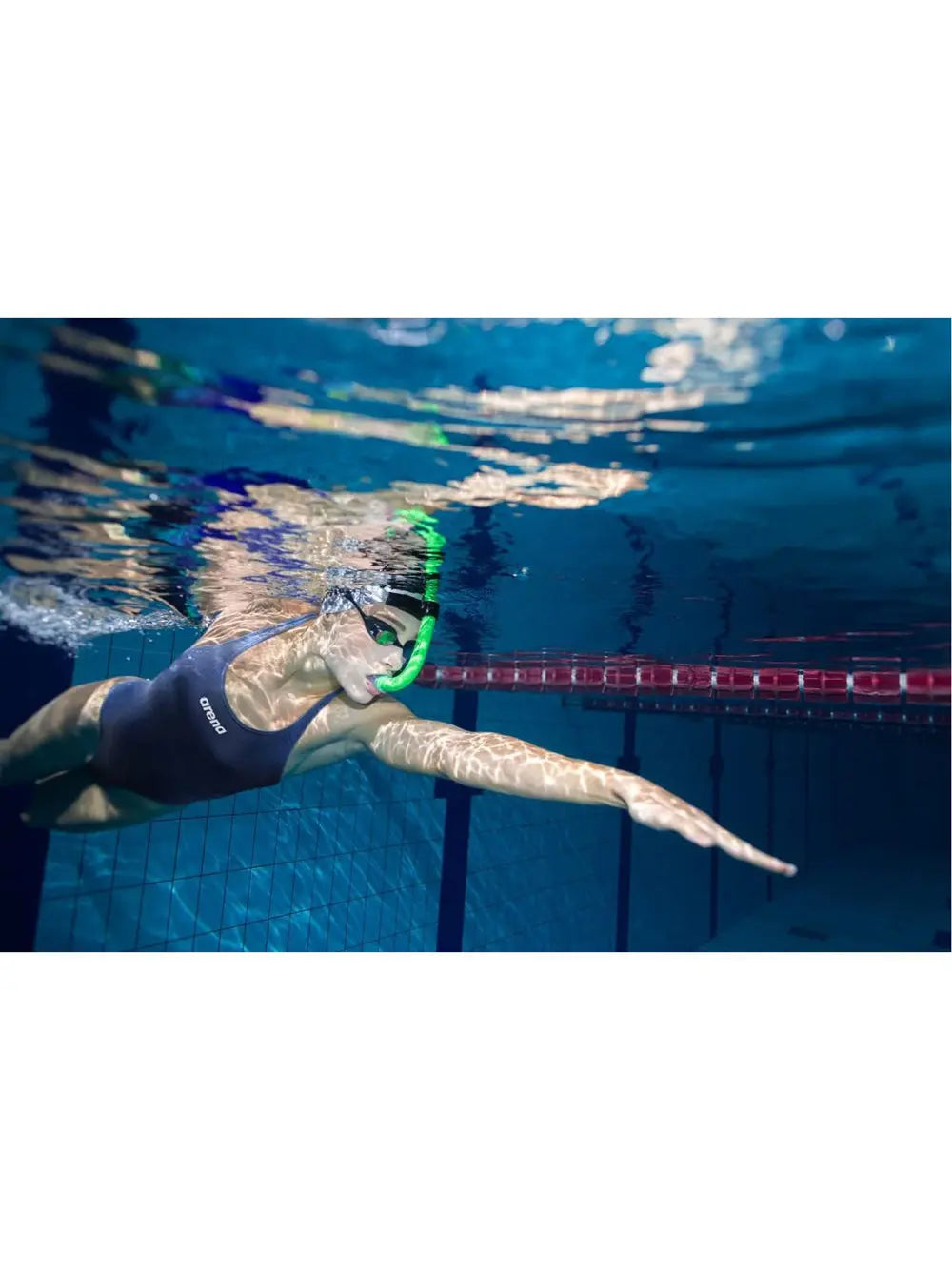 Accessori Sportivi Arena Unisex Pro Solid Lsnorkel Pro Lll Nero Arena  Angolo dello Sport