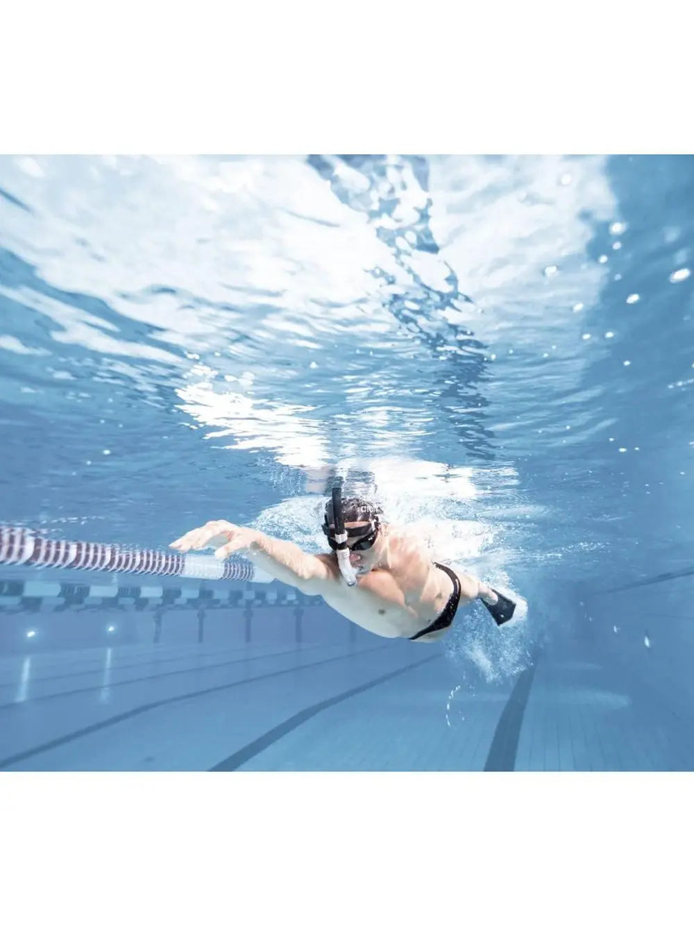 Accessori Sportivi Arena Unisex Pro Solid Lsnorkel Pro Lll Nero Arena  Angolo dello Sport