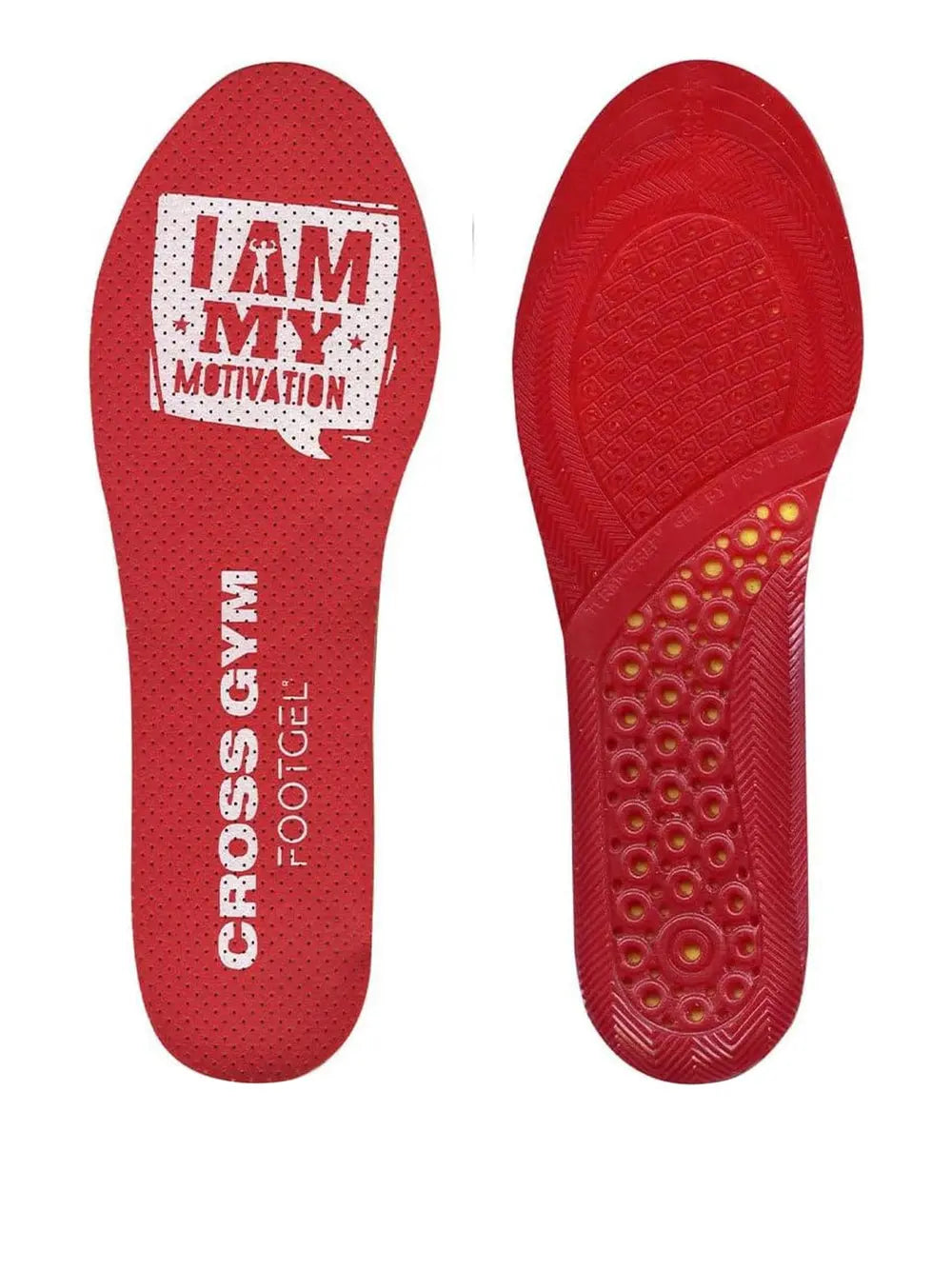 Accessori Sportivi Footgel Unisex Cross Gym Rosso Footgel Angolo dello Sport