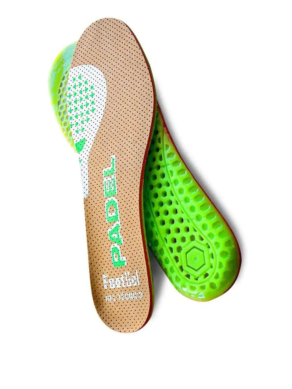 Accessori Sportivi Footgel Unisex Solette Padel Verde Footgel Angolo dello Sport